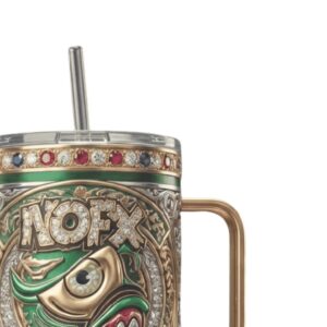 NOFX Punk Rock Elite 3D Tumbler Don’t Call Me White Band Merchandise Tumbler NOFX Punk Rock Elite 3D Tumbler Don’t Call Me White Band Merchandise Tumbler