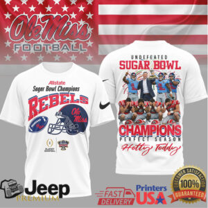Ole Miss Rebels Sugar Bowl Champions Perfect Season Hotty Toddy Football T Shirt Ole Miss Rebels Sugar Bowl Champions Perfect Season Hotty Toddy Football T Shirt