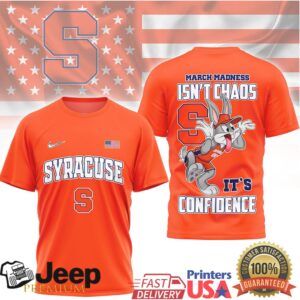 Syracuse Orange March Madness Confidence Bugs Bunny Camo T Shirt Syracuse Orange March Madness Confidence Bugs Bunny Camo T Shirt