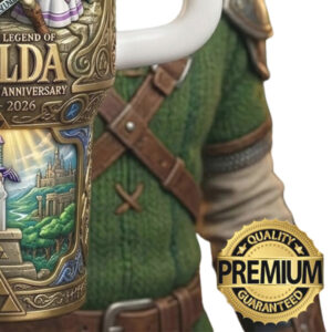The Legend of Zelda 40th Anniversary 1986 2026 Master Sword Collector Tumbler