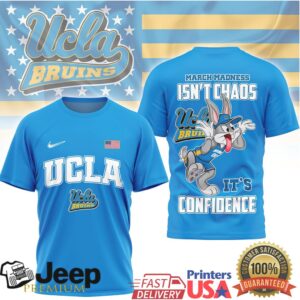 UCLA Bruins March Madness Confidence Bugs Bunny Camo T Shirt UCLA Bruins March Madness Confidence Bugs Bunny Camo T Shirt