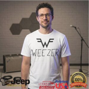Weezer The Gathering Tour 2025 Hand Drawn Style Band T Shirt Weezer The Gathering Tour 2025 Hand Drawn Style Band T Shirt