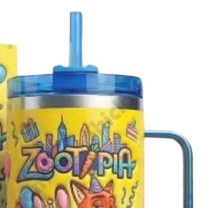 Zootopia 10th Anniversary 2016 2026 Judy & Nick Celebration 3D Tumbler Zootopia 10th Anniversary 2016 2026 Judy & Nick Celebration 3D Tumbler