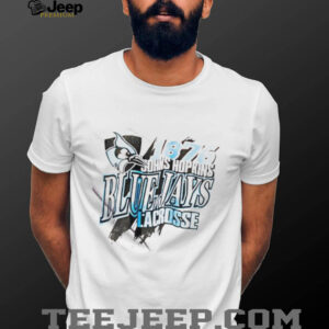 1876 Johns Hopkins Blue Jays Lacrosse shirt