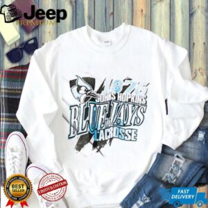 1876 Johns Hopkins Blue Jays Lacrosse shirt
