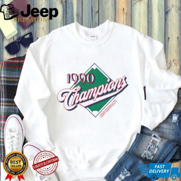1990 Champions Cincinnati Baseball shirt