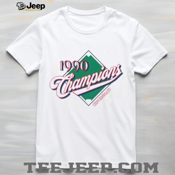 1990 Champions Cincinnati Baseball shirt