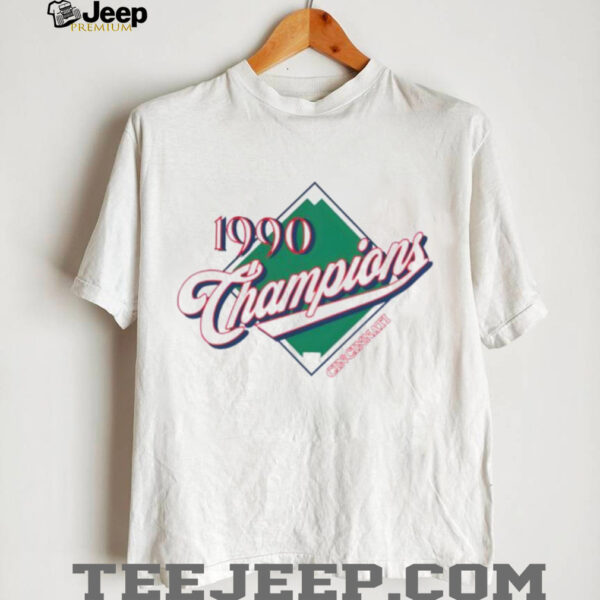 1990 Champions Cincinnati Baseball shirt