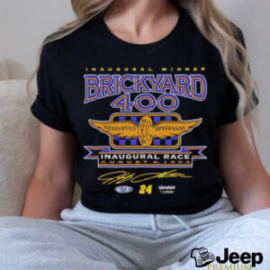 1994 Brickyard 400 Jeff Gordon inaugural winner signature shirt0