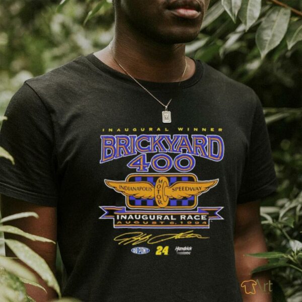 1994 Brickyard 400 Jeff Gordon inaugural winner signature shirt