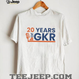 20 Years of GKR shirt0