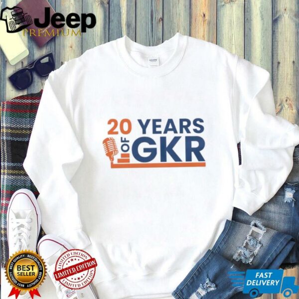 20 Years of GKR shirt