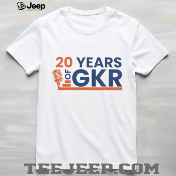 20 Years of GKR shirt