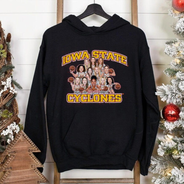 2024 iowa state women’s basketball team long sleeve tee