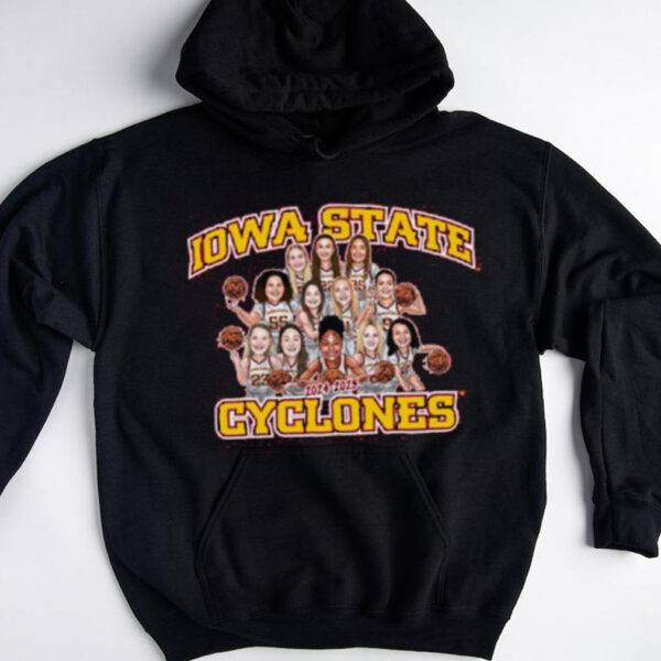 2024 iowa state women’s basketball team long sleeve tee