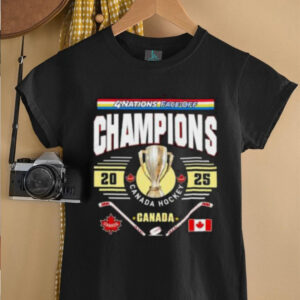2025 4 Nations Face Off Champions Canada Nhl Trophy Shirt