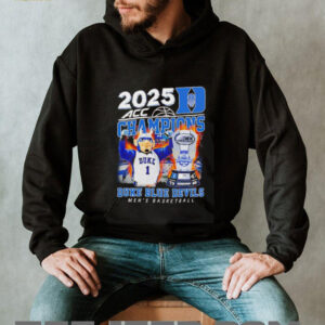 2025 ACC Champions Duke Blue Devils mens basketball mascot shirt5