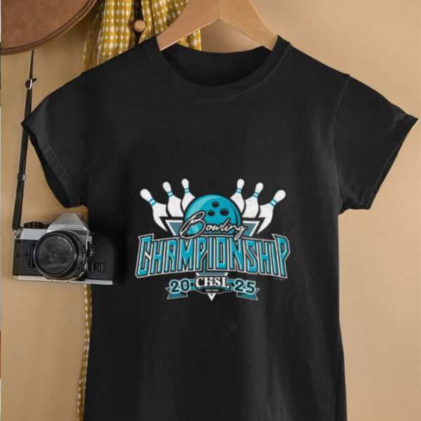2025 CHSL Bowling Championship shirt