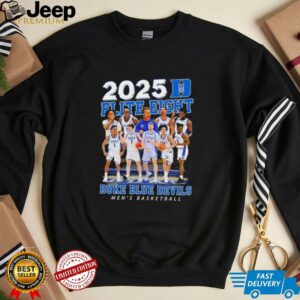 2025 Elite Eight Duke Blue Devils mens basketball shirt1
