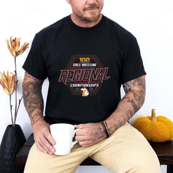 2025 MHSAA Girls Individual Wrestling Regionals shirt