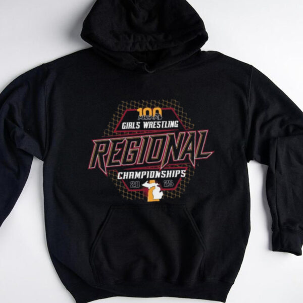 2025 MHSAA Girls Individual Wrestling Regionals shirt