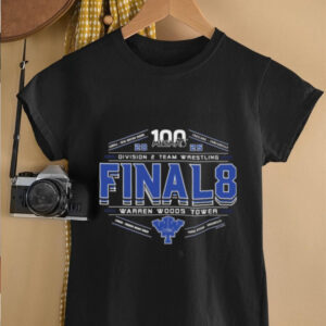 2025 MHSAA Team Wrestling Final 8 D2 Warren Woods Tower T Shirt2