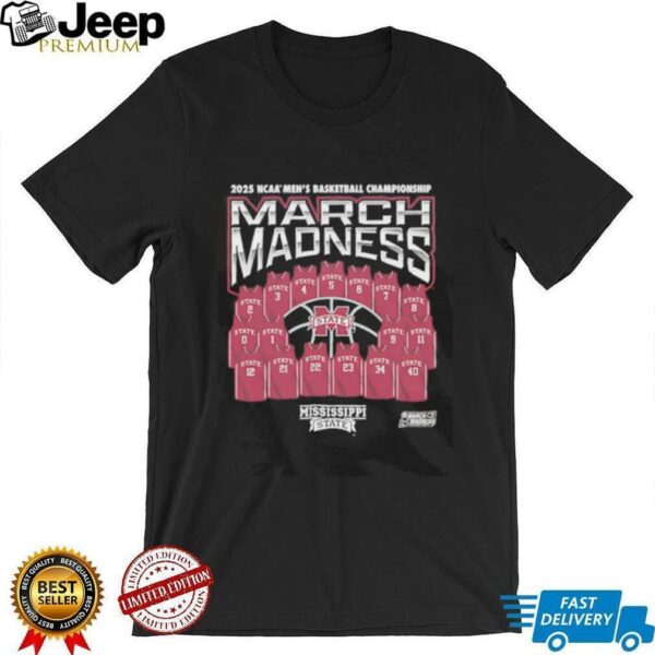2025 NCAA Division I Men’s Basketball Championship March Madness Mississippi State shirt