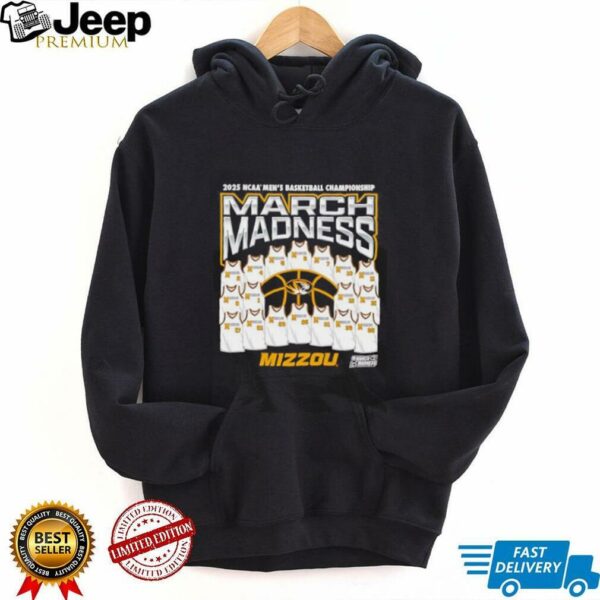 2025 NCAA Division I Men’s Basketball Championship March Madness Mizzou Tigers shirt