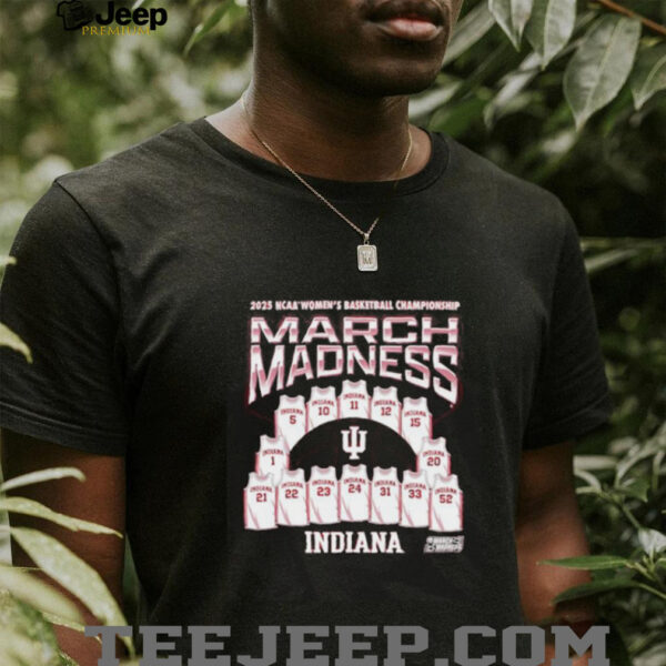 2025 NCAA Women’s Basketball Championship March Madness Indiana Hoosiers shirt