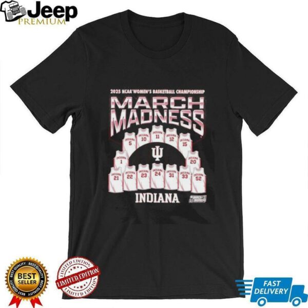2025 NCAA Women’s Basketball Championship March Madness Indiana Hoosiers shirt