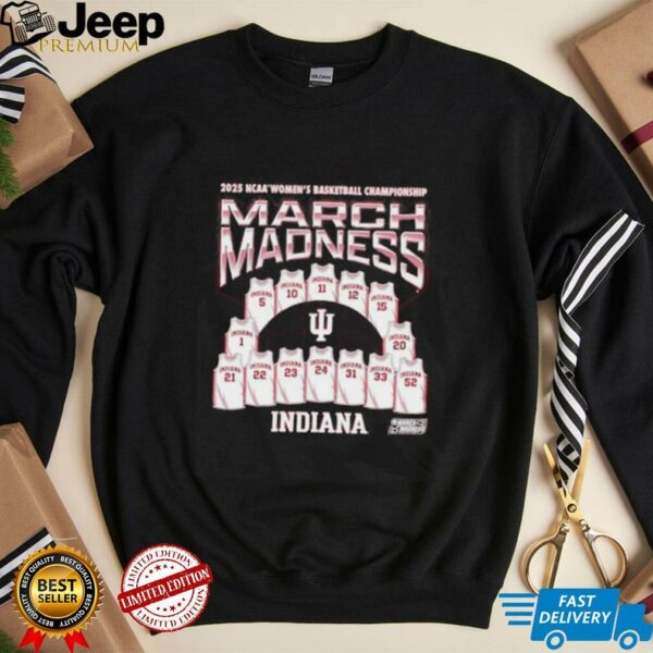 2025 NCAA Women’s Basketball Championship March Madness Indiana Hoosiers shirt