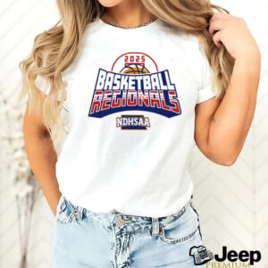2025 NDHSAA Region 2B Girls Basketball Tournament shirt