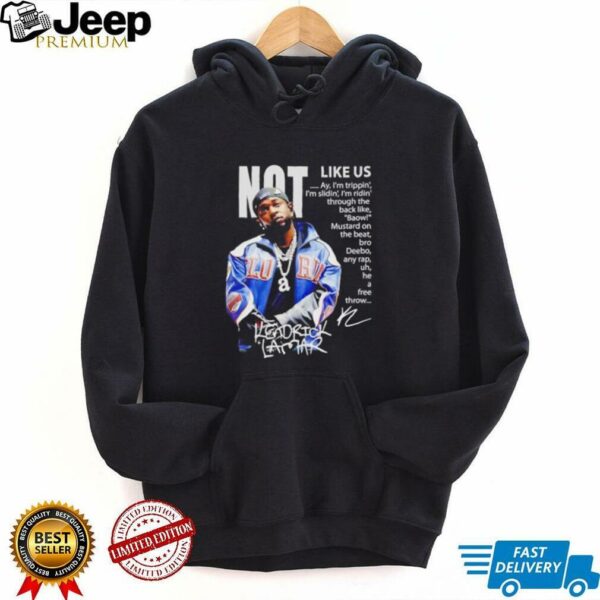 2025 Not Like Us Kendrick Lamar shirt