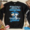 Snoopy And Charlie Brown All I Need Today Is A Little Bit Of Brooklyn Nets And A Whole Lot Of Jesus Tee 2025 Shirt