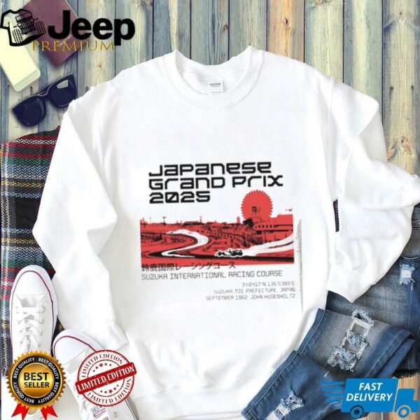 2025 Suzuka Japanese Grand Prix 2025 shirt