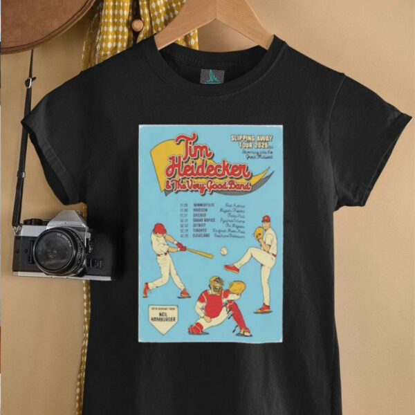 2025 Tim Heidecker Slipping Away Tour Midwest Poster shirt