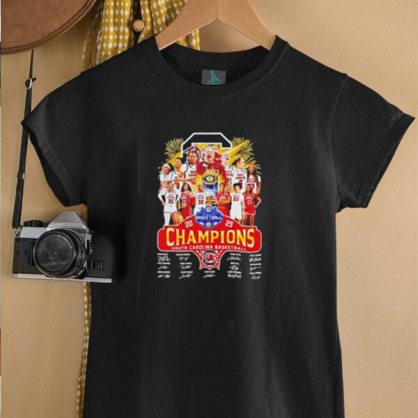 2025 Women’s Basketball Champions South Carolina Gamecocks Limited Edition shirt
