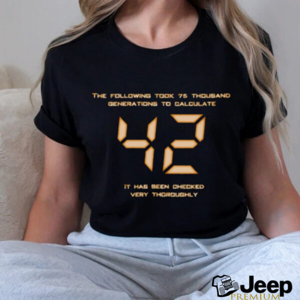 42 The Answer Shirt