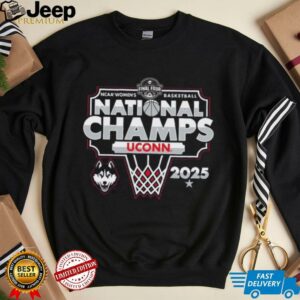 84 UConn Huskies Navy 2025 NCAA Womens Basketball National Champions Bracket T Shirt2