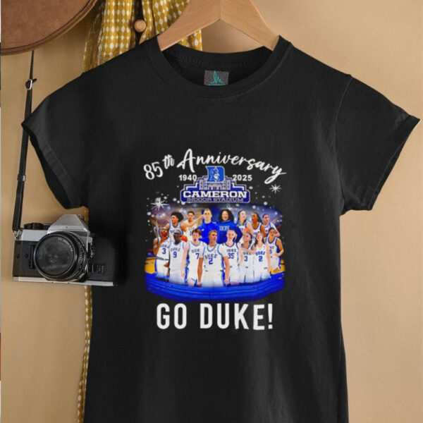 85th anniversary 1940 2025 Cameron Indoor Stadium go Duke Blue Devils shirt