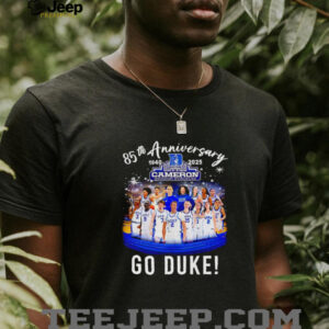 85th anniversary 1940 2025 Cameron Indoor Stadium go Duke Blue Devils shirt5
