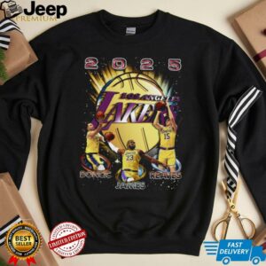 2025 Los Angeles Lakers Basketball T Shirt