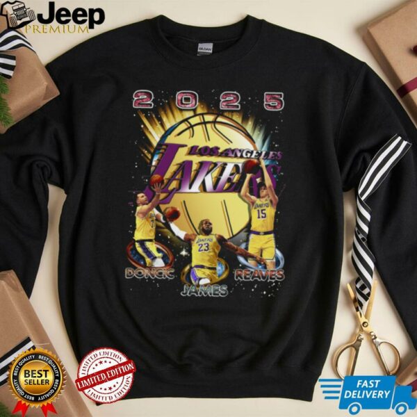 2025 Los Angeles Lakers Basketball T Shirt