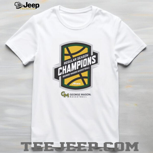 A10 George Mason basketball regular season champions shirt
