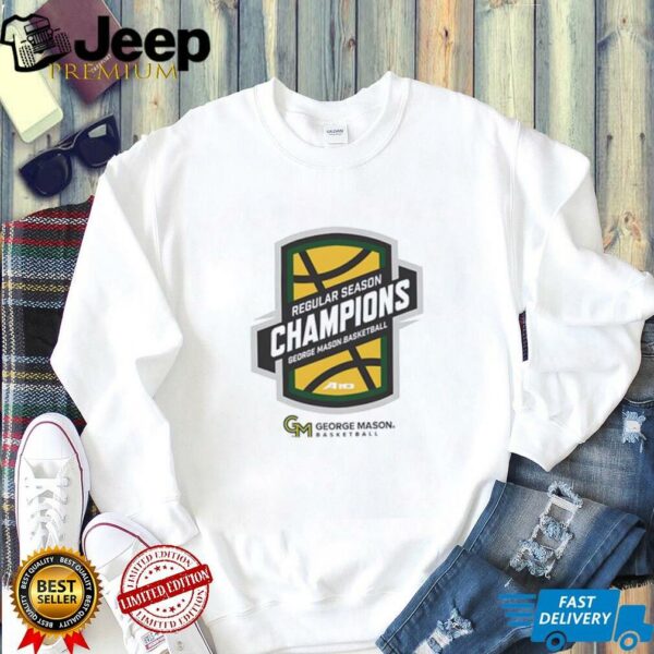 A10 George Mason basketball regular season champions shirt