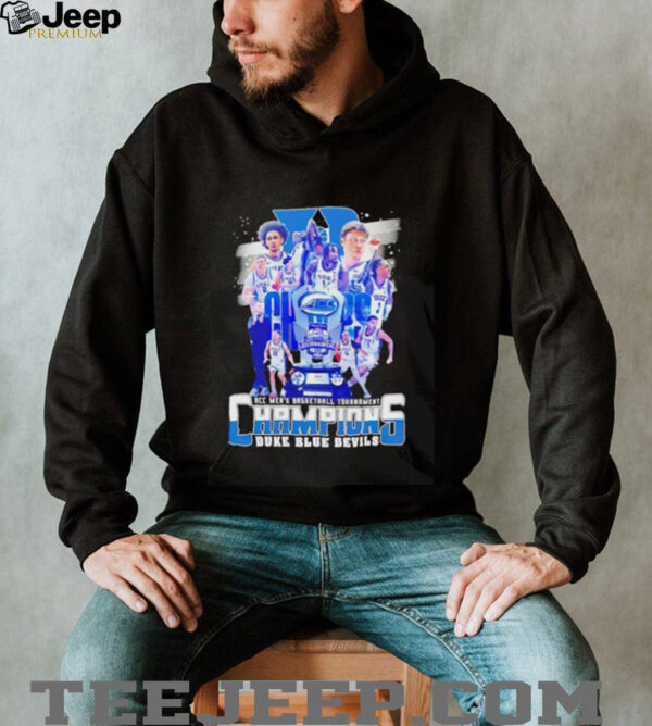 ACC Men’s Basketball Tournament Champions Duke Blue Devils players shirt
