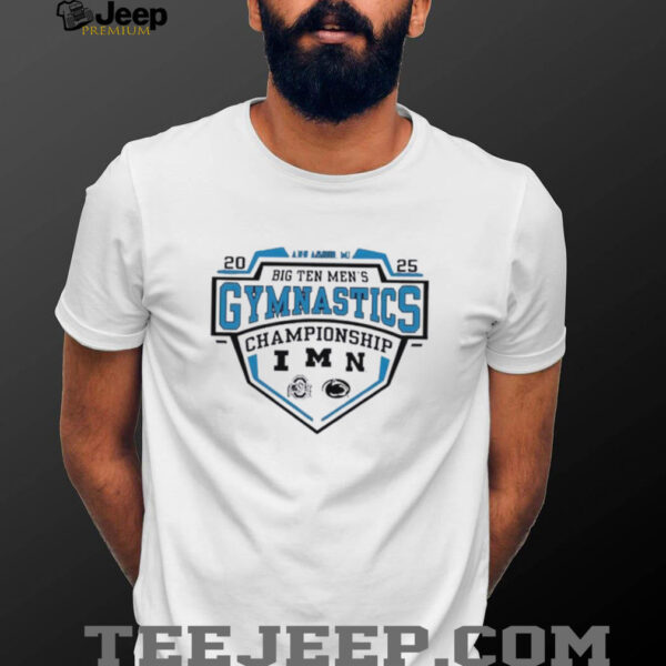 Big Ten Fanaticity 2025 Big Ten Mens Gymnastics Tournament shirt