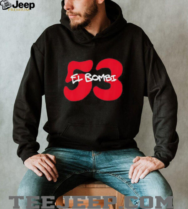 Adolis Garcia Texas Rangers El Bombi #53 shirt