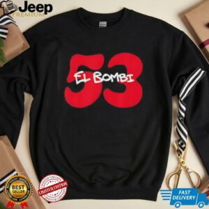 Adolis Garcia Texas Rangers El Bombi 53 shirt3