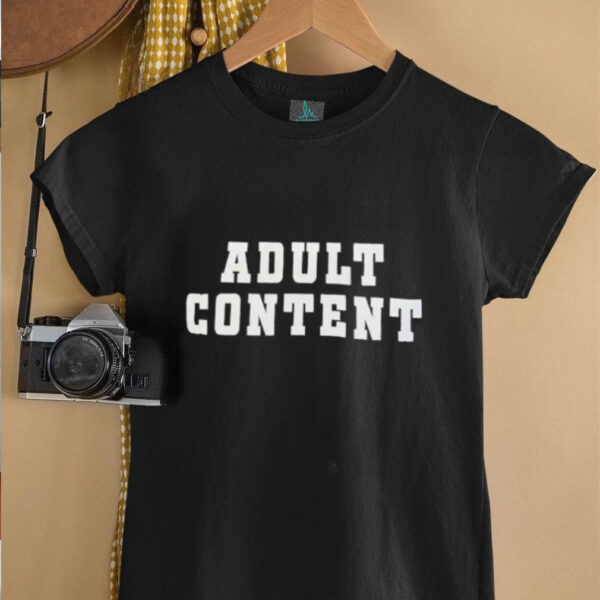 Adult content shirt